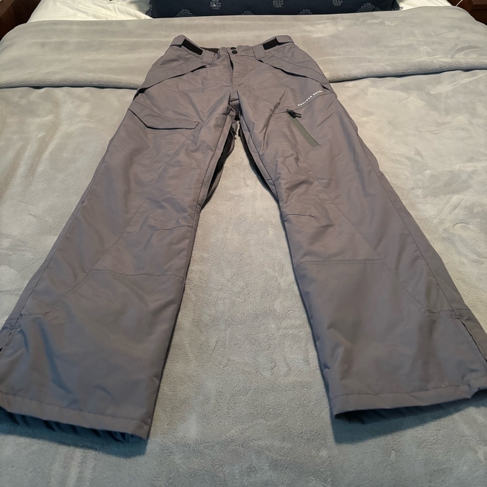 Men's Gray Ski Pants
